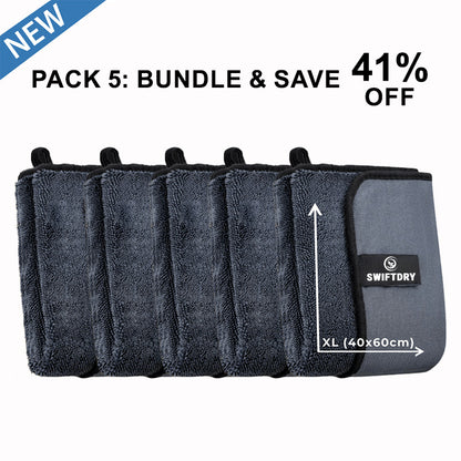 SwiftDry™ Premium XXL One-Swipe Cloth (16x24 inches). Bundle & Save Upto 52% OFF.