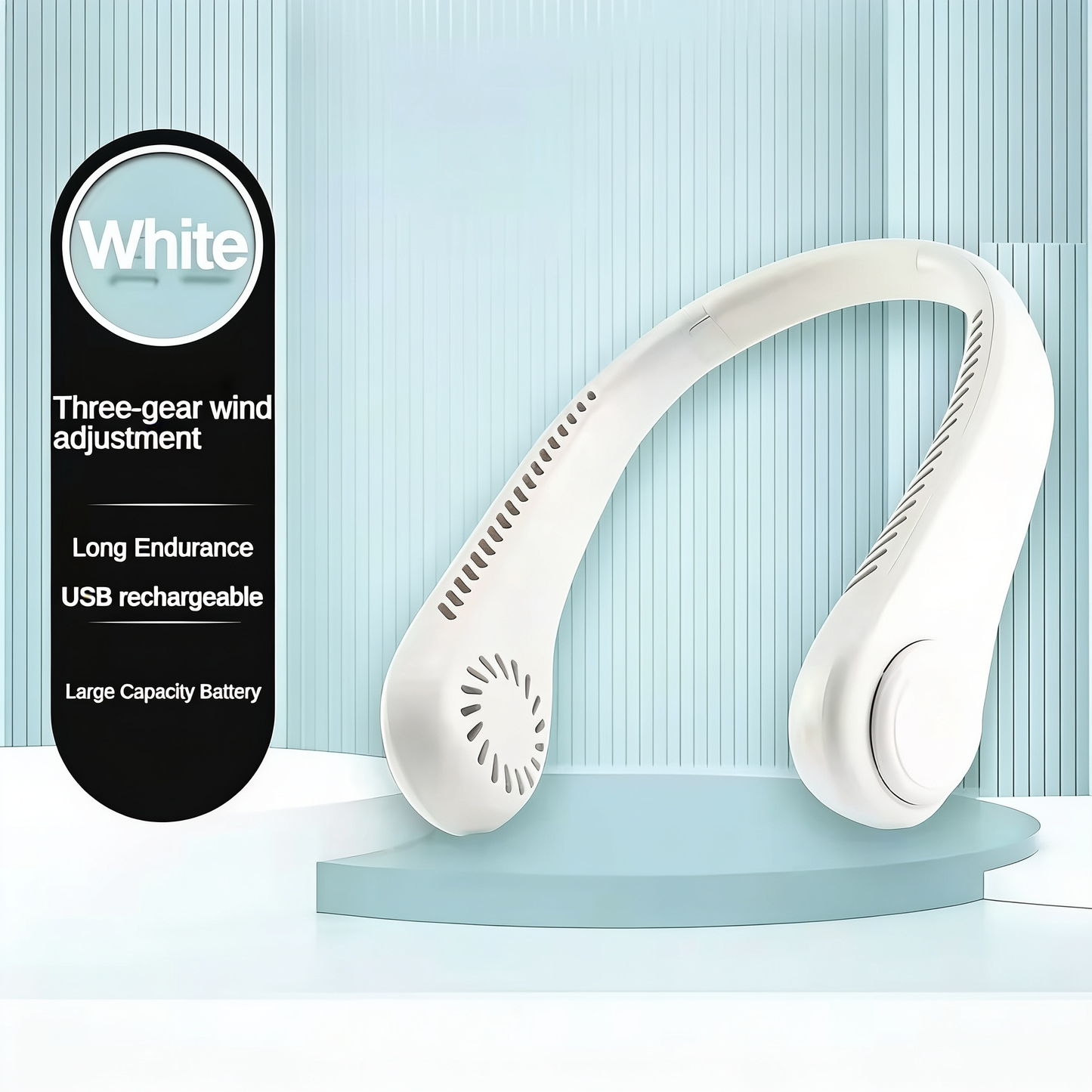 🎯 2026 Summer Sale 70% OFF 🔥 Hands Free Neck Fan for Hot Summer Day