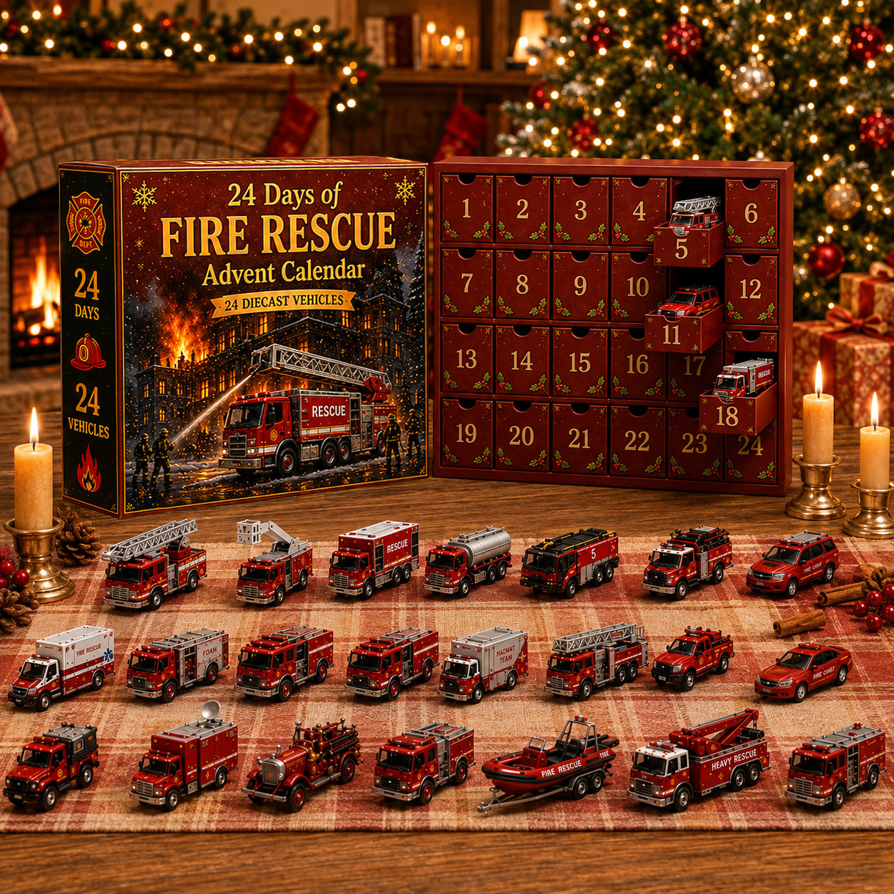🎄 2026 Christmas Fire Rescue - 24 Days Of Fire Rescue Surprises 🚒