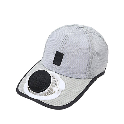 💥 2026 Summer Sale 50% OFF ✨ Solar Fan Outdoor Cooling Hat with UPF 50+ Protection