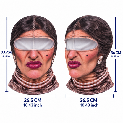 ⛄ WINTER DEAL 49% OFF 🥽 Funny Face Mask 3D Printed Balaclava