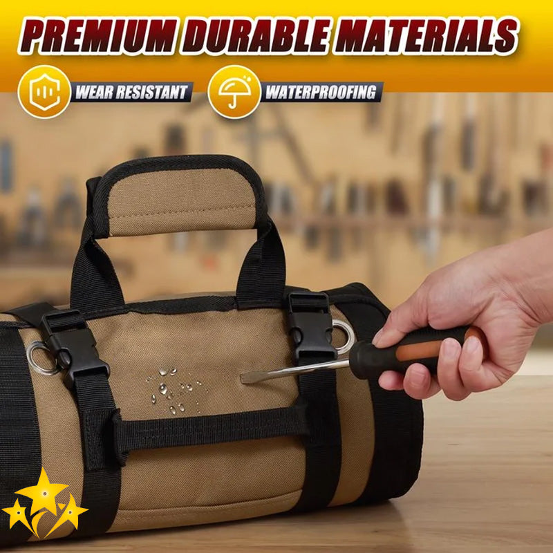 ❄️ EARLY CHRISTMAS 49% OFF 🛠️ Multi-Purpose Roll-Up Tool Bag | For Garage, Truck & Jobsite