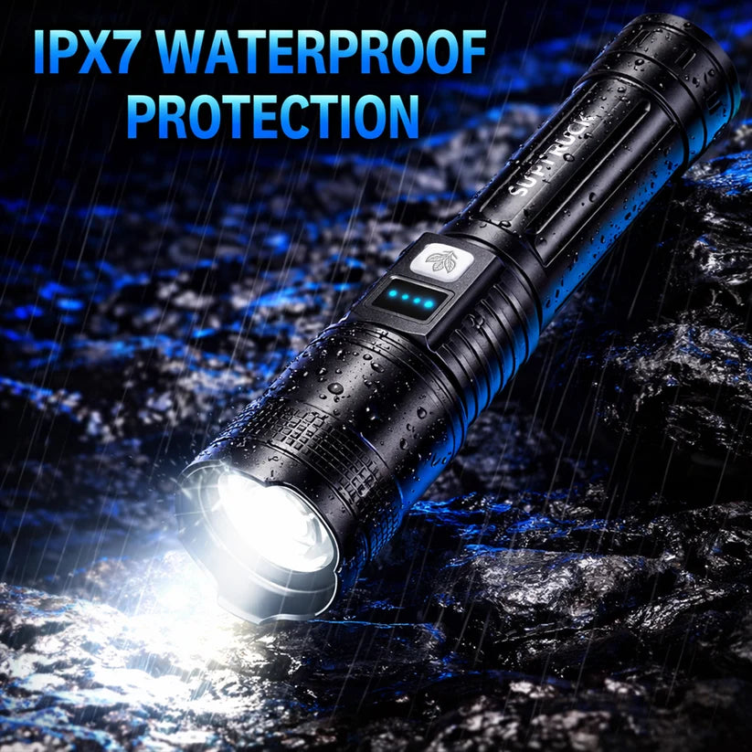 EXCLUSIVE DEAL 70% OFF +🎁 2026 Version Super Bright Ultimate Survival Flashlight |3M+ SOLD🏆80X Brighter Beam|120-Hour Battery |Advanced COB LEDs