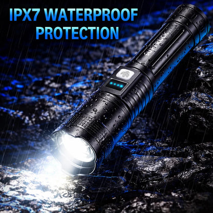 EXCLUSIVE DEAL 70% OFF +🎁 2026 Version Super Bright Ultimate Survival Flashlight |3M+ SOLD🏆80X Brighter Beam|120-Hour Battery |Advanced COB LEDs