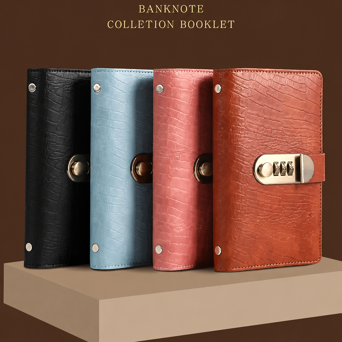 💵 LIMITED DEAL 70% OFF 🔒100 Transparent Pocket Currency Collectors Album