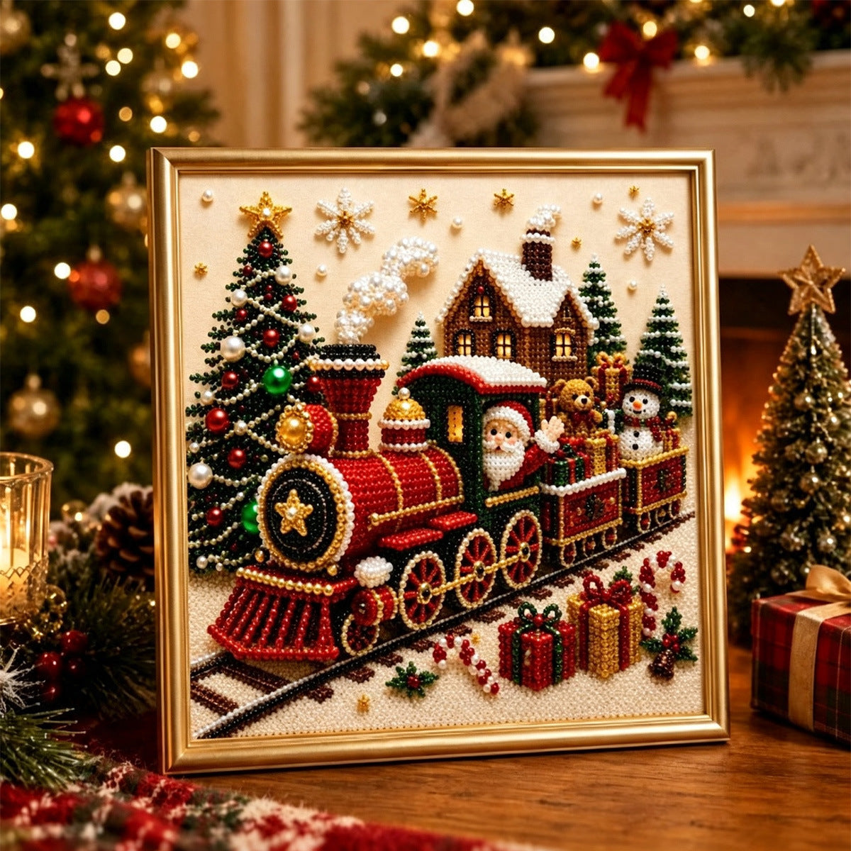 🔥 EARLY CHRISTMAS SALE 49% OFF 🎄 Holiday DIY Diamond Pearl Painting Art Kit