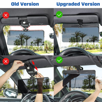 🚗 2026 Upgraded 75% OFF 💥 GlareX HD Photochromic Polarized Car Visor ✨ See Clearer, Drive Safer