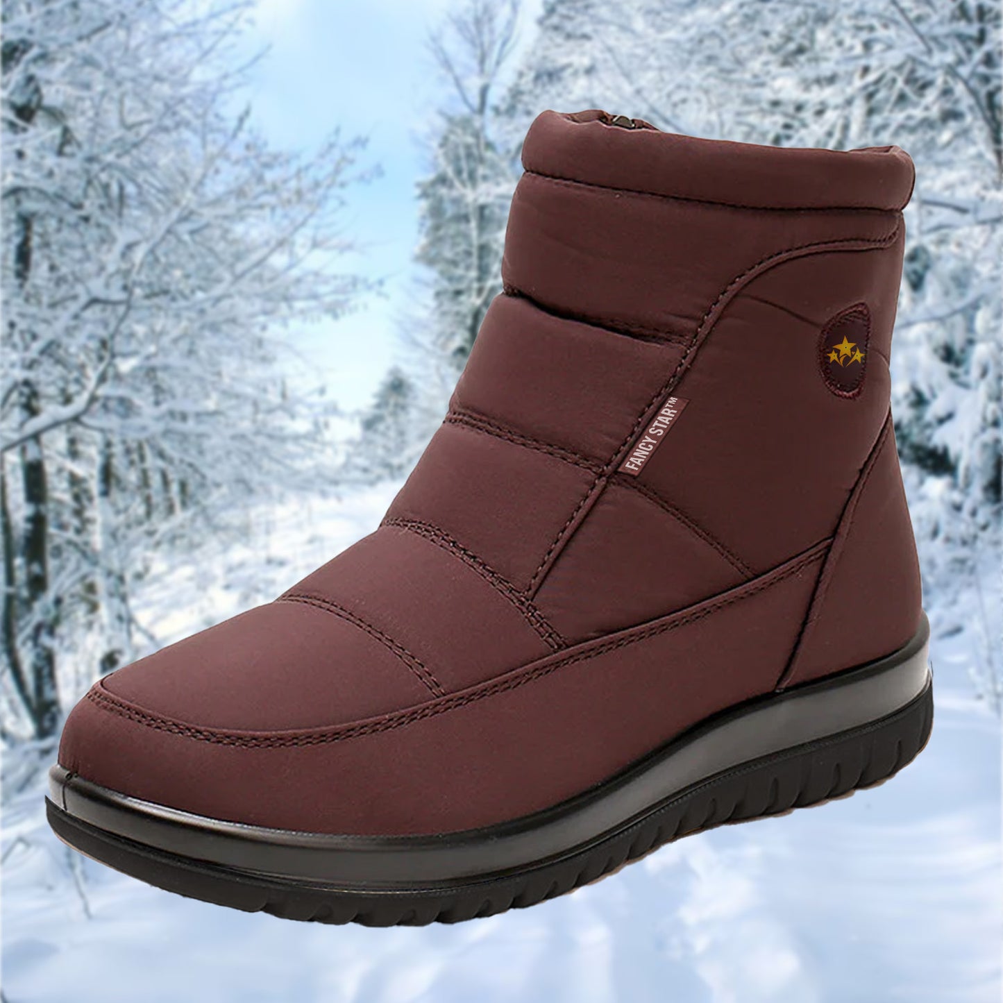 ️🎉 Early Christmas Sale 70% OFF ❄ FANCY STAR™ Premium Warm Thermal Lined Anti-Slip Snow Boots ️⛸️