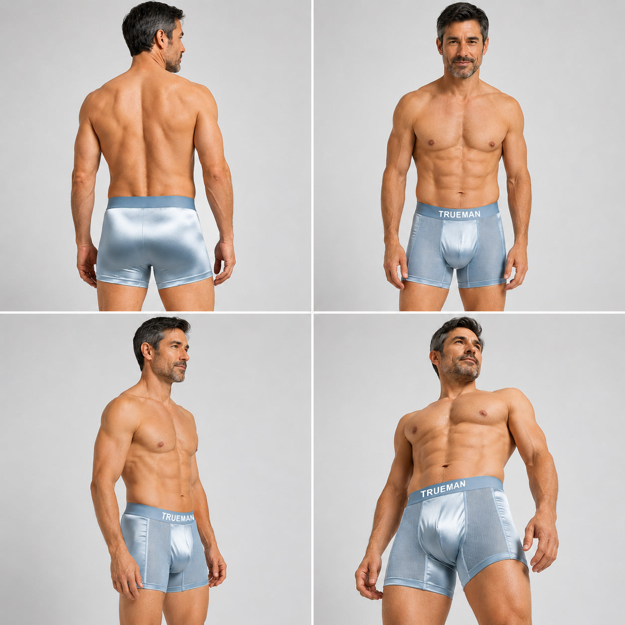 SUMMER SALE 60% OFF 💎 TRUEMAN™ Premium Leakproof Bamboo IceSilk Boxer