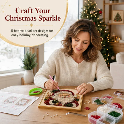 🔥 EARLY CHRISTMAS SALE 49% OFF 🎄 Holiday DIY Diamond Pearl Painting Art Kit