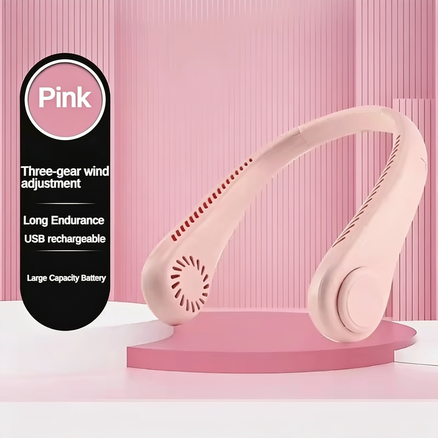 🎯 2026 Summer Sale 70% OFF 🔥 Hands Free Neck Fan for Hot Summer Day