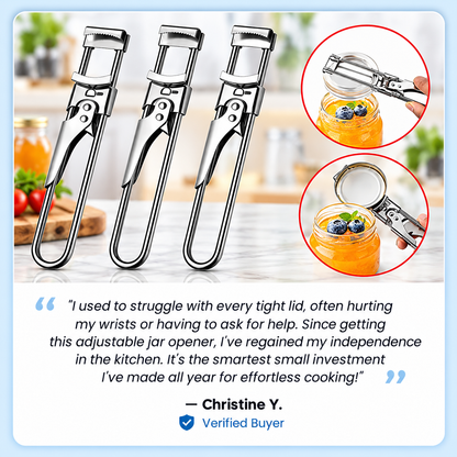 💥 BLACK FRIDAY 49% OFF 🔥 Adjustable Stainless Steel Can Opener