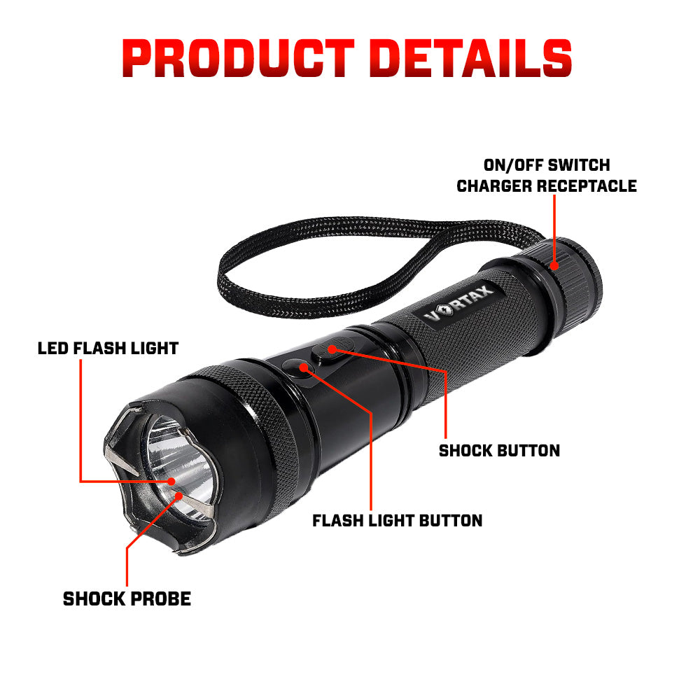 ❄️ Christmas Pre-Sale 💥 75% OFF — 2025 Upgraded VORTAX X95 Tactical Stun Flashlight
