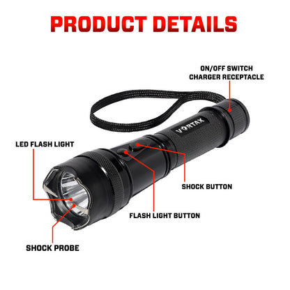❄️ Christmas Pre-Sale 💥 75% OFF — 2025 Upgraded VORTAX X95 Tactical Stun Flashlight