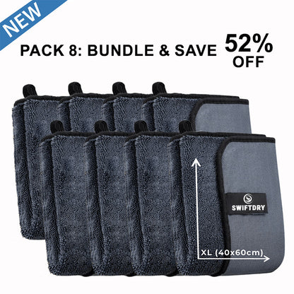 SwiftDry™ Premium XXL One-Swipe Cloth (16x24 inches). Bundle & Save Upto 52% OFF.