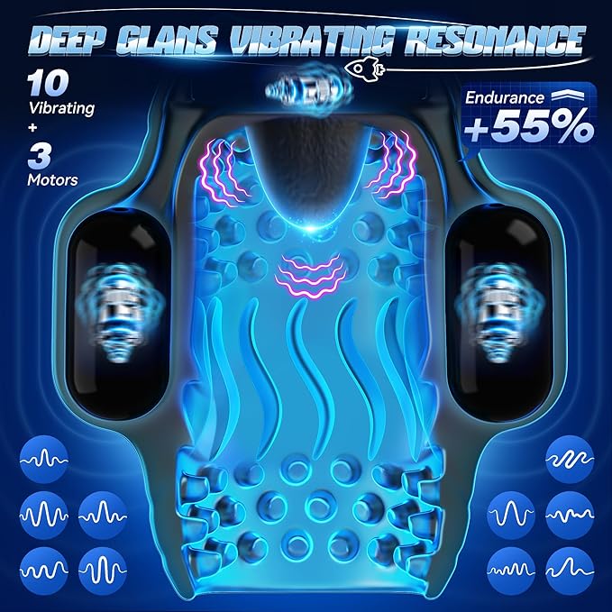 💪 2026 Upgraded ROCKETIX™ Vibrator - Smart AI 5in1 Performance Therapy Trainer
