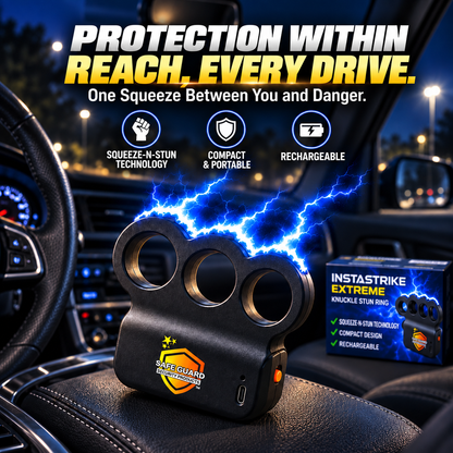 💥 LAST DAY 49% OFF ️🔥 2026 Upgraded NSTASTRIKE EXTREME Knuckle Stun Ring ⚡