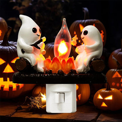 🎃 Pre-Halloween Sale 75% OFF 👻 2025 Spooky & Cute Bonfire Ghost Night Light