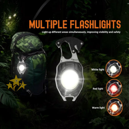 LAST DAY 49% OFF 🔦💡 8-in-1 Multifunctional Keychain Flashlight