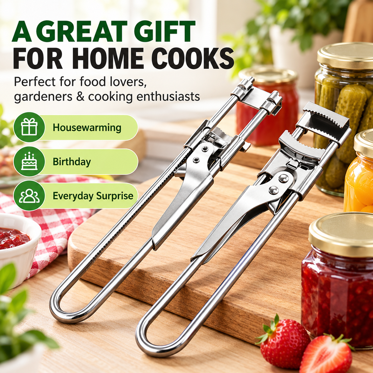 💥 BLACK FRIDAY 49% OFF 🔥 Adjustable Stainless Steel Can Opener