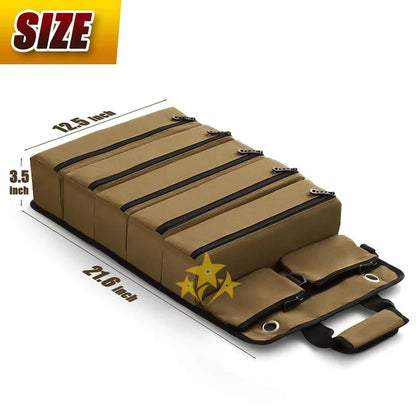 ❄️ EARLY CHRISTMAS 49% OFF 🛠️ Multi-Purpose Roll-Up Tool Bag | For Garage, Truck & Jobsite
