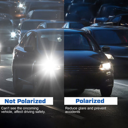 🚗 2026 Upgraded 75% OFF 💥 GlareX HD Photochromic Polarized Car Visor ✨ See Clearer, Drive Safer