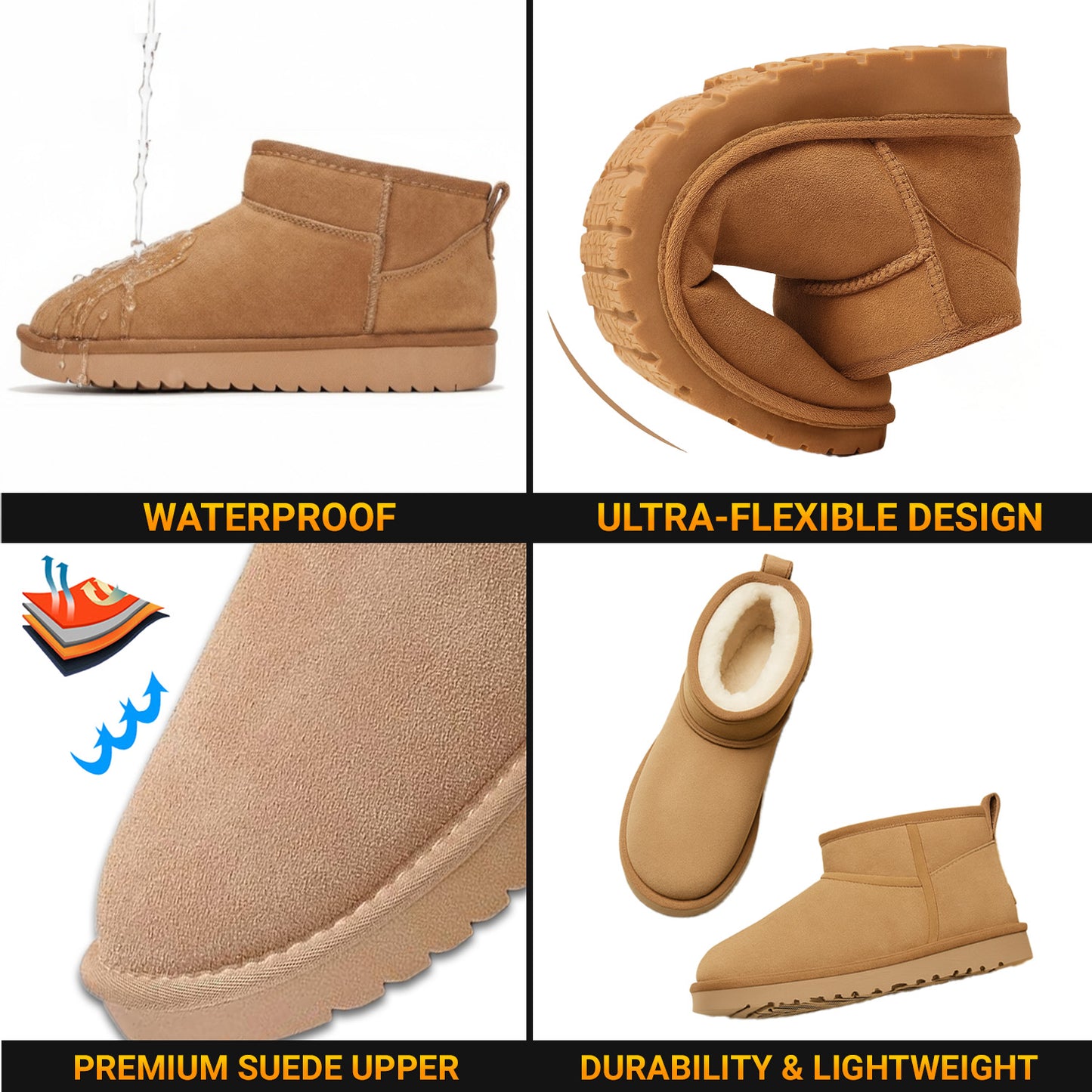 ❄ Early Christmas Sale 70% OFF 👟 2025 FANCYSTAR™ 360° SnowStep Orthopedic Winter Shoes