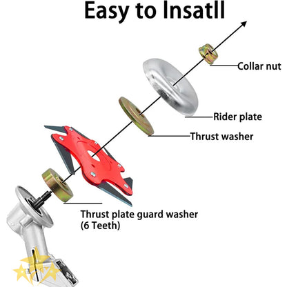 HOLIDAY SALE 49% OFF 🌱 UNIVERSAL 6-Steel Razors Trimmer Head