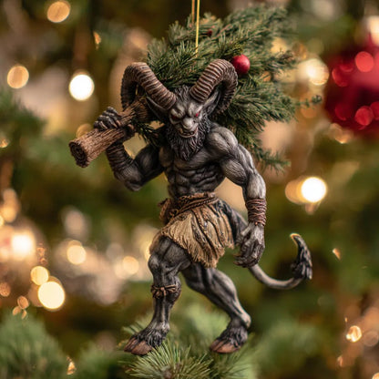 🎄 Early Christmas Sale 49% 👹 2026 Krampus Christmas Acrylic Ornament – Dark Holiday Mischief Collection