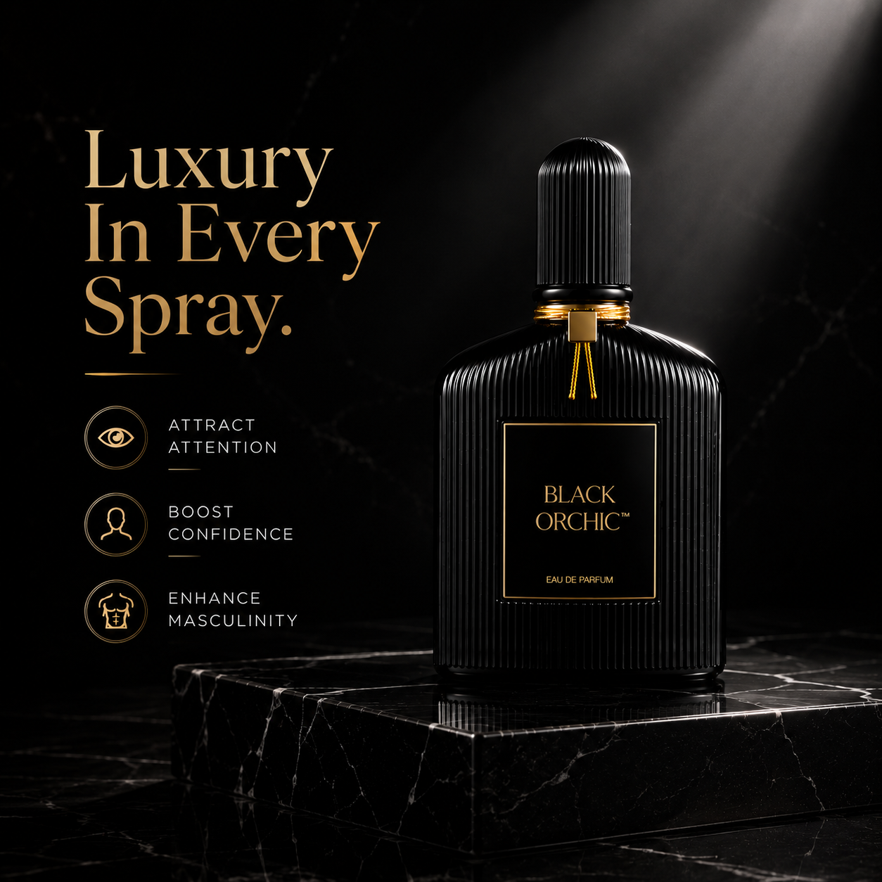 🔥 Father's Day 70% OFF 🤩 UNPREE™ Black Orchic Pheromone Men Perfume