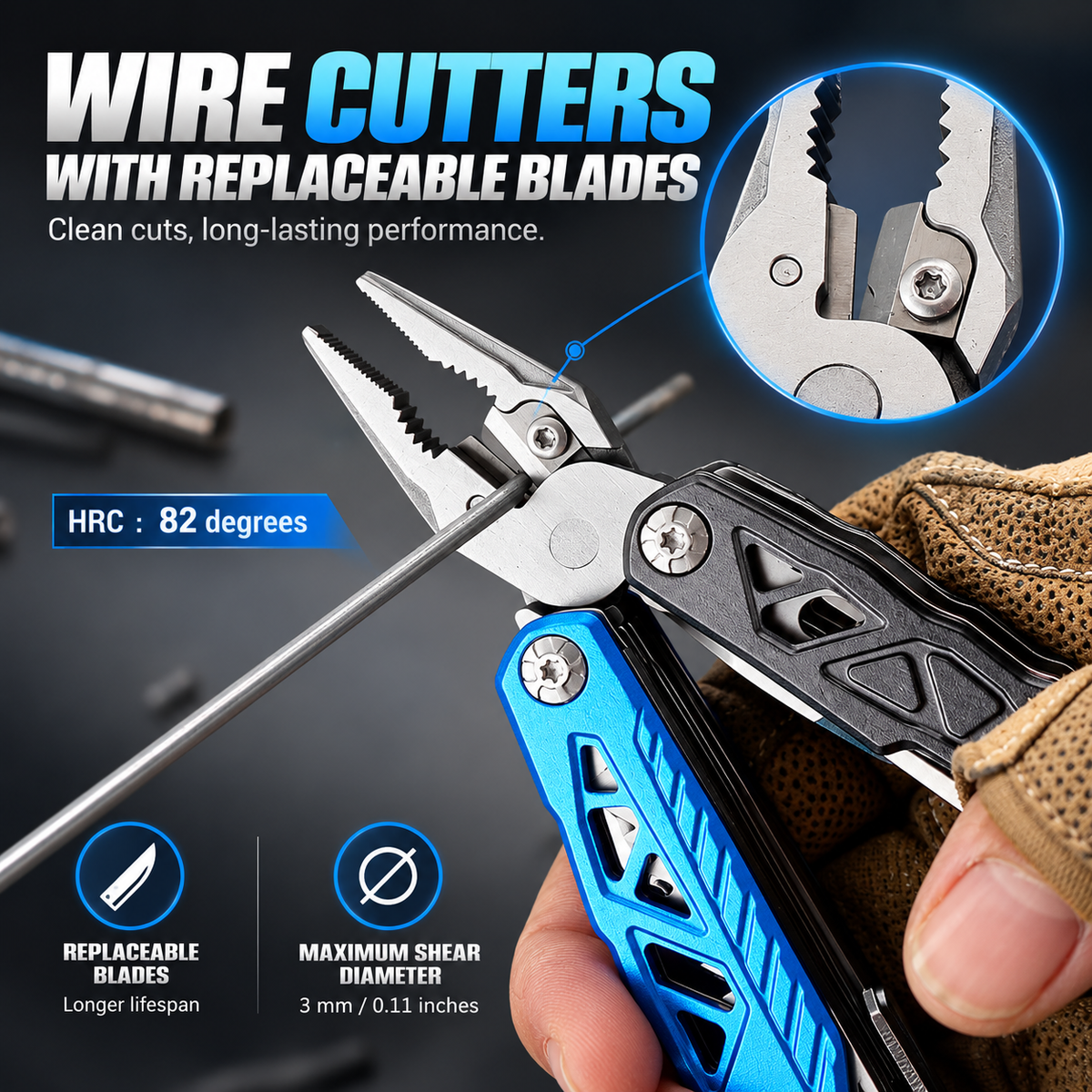 🔥 XMAS PRE-SALE 49% OFF 🔧 Portable 18-In-1 Multifunctional Wrench Hammer Tools