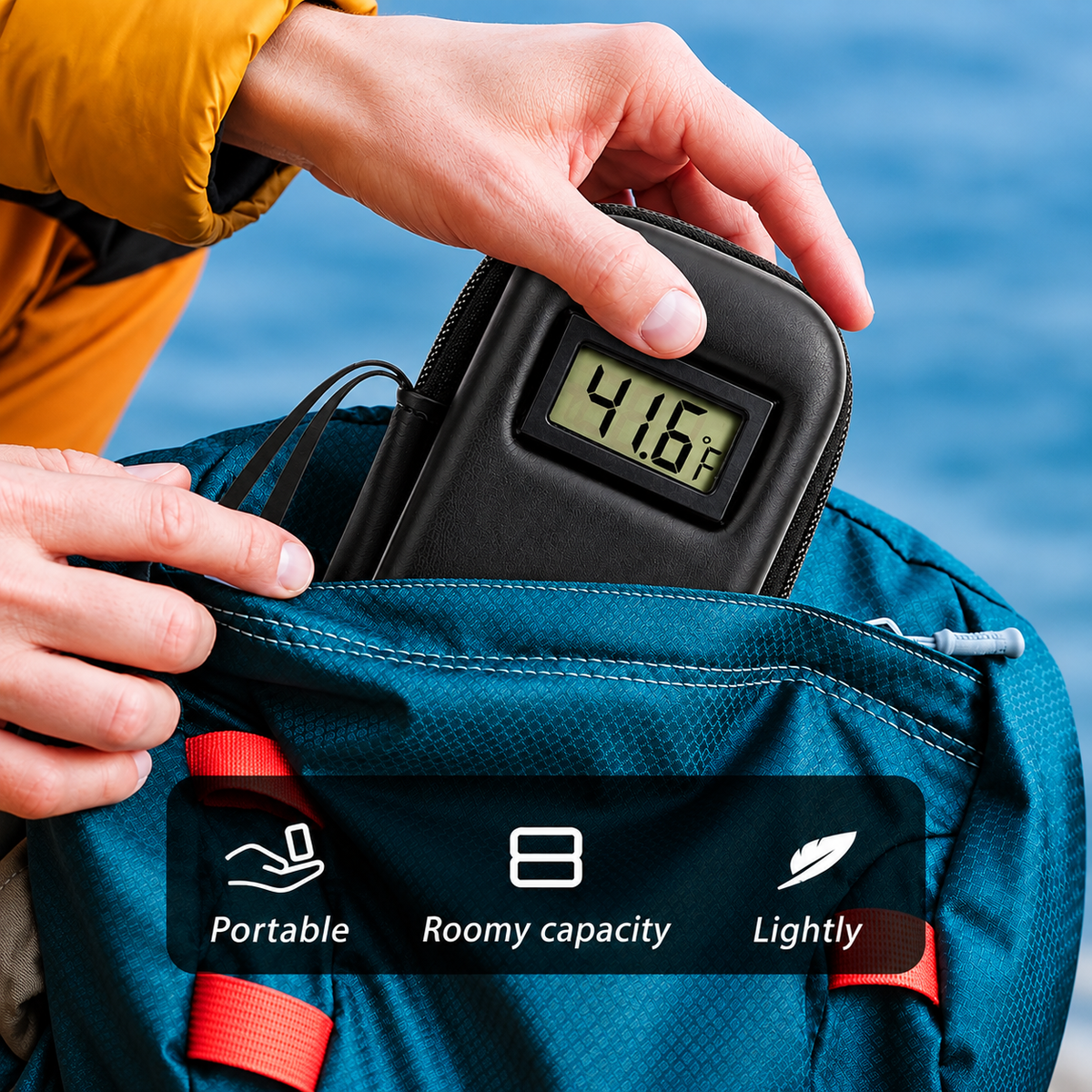 🏆 #1 Best Choice 🩺 Insulin Cooler Travel Case with Temperature Display