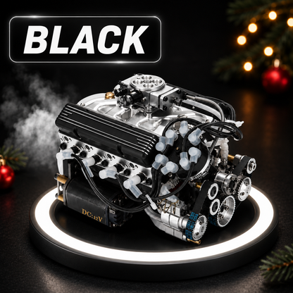 🎉 Early Christmas Sale 70% OFF 🔥 DIY Gasoline OHV V8 Small Block Engine Model Kit
