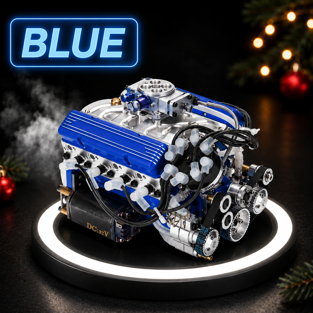 🎉 Early Christmas Sale 70% OFF 🔥 DIY Gasoline OHV V8 Small Block Engine Model Kit