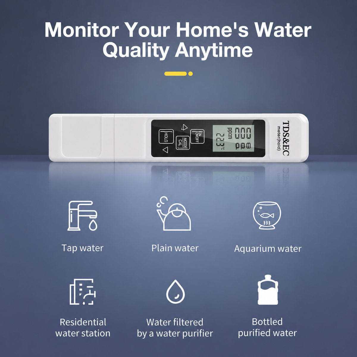 Last Day 49% OFF 🔥 2026 All New 4 in 1 Digital Meter Digital Water Tester