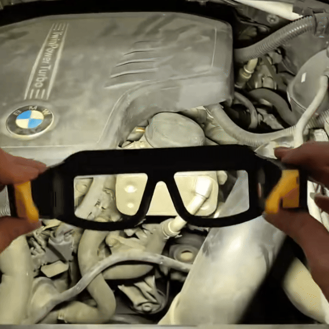 💥 BLACK FRIDAY 49% OFF 🔦 Rechargeable LED Headlamp Glasses – Hands-Free Lighting