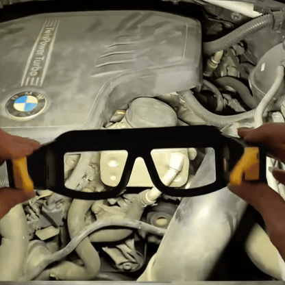 💥 BLACK FRIDAY 49% OFF 🔦 Rechargeable LED Headlamp Glasses – Hands-Free Lighting