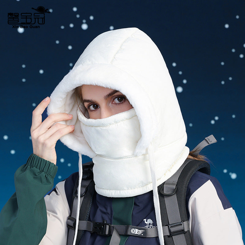 ❄ Early Christmas 70% OFF 🌡️ WinterLock™ 4in1 360° Windproof Thermal Hood (Hat, Mask, Neck & Ear Warmer)