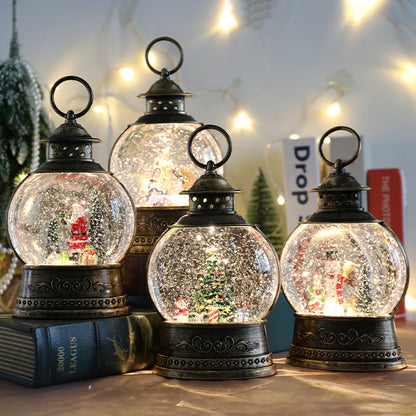 🎄 Early Christmas Sale 70% OFF ✨ 2025 Christmas LED Snow Globe Swirling Lantern