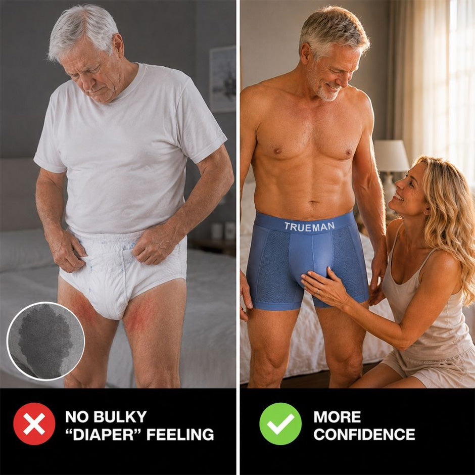 SUMMER SALE 60% OFF 💎 TRUEMAN™ Premium Leakproof Bamboo IceSilk Boxer
