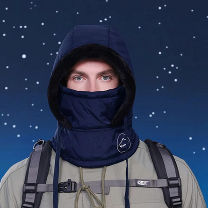 ❄ Early Christmas 70% OFF 🌡️ WinterLock™ 4in1 360° Windproof Thermal Hood (Hat, Mask, Neck & Ear Warmer)