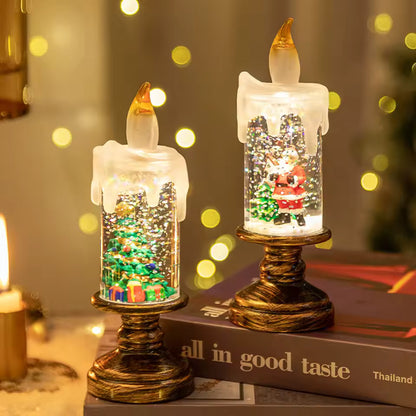 🎄 Early Christmas 70% OFF ✨ 2025 Christmas Glitter Snow Globe Candle