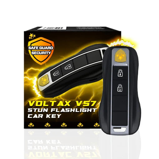 💥 LAST DAY 49% OFF ️🔥 VOLTAX V57 Hi-Tech Stun Car Key ⚡