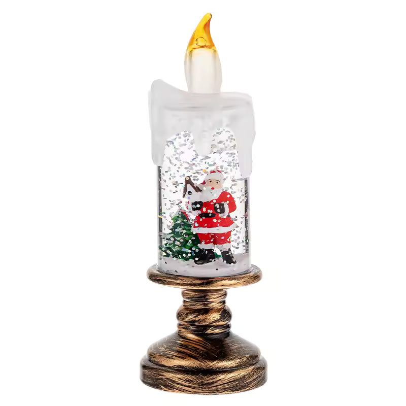 🎄 Early Christmas 70% OFF ✨ 2025 Christmas Glitter Snow Globe Candle