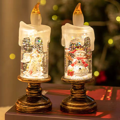 🎄 Early Christmas 70% OFF ✨ 2025 Christmas Glitter Snow Globe Candle