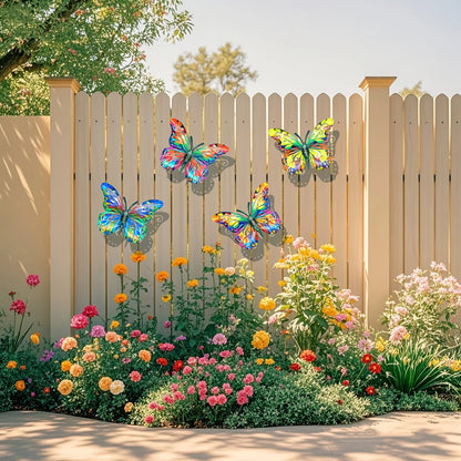 LAST DAY 49% OFF 🦋 A complete set! 4Pcs Butterfly Metal Wall Decor 🤩