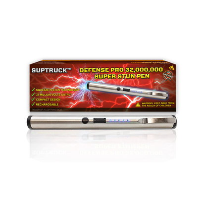 💥 2025 Big Sale 70% OFF ️🔥 SUPTRUCK™ Defense Pro 32,000,000 Super Stun Pen ⚡ Hi-Tech Pen, Smart Defense