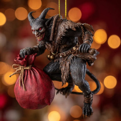 🎄 Early Christmas Sale 49% 👹 2026 Krampus Christmas Acrylic Ornament – Dark Holiday Mischief Collection