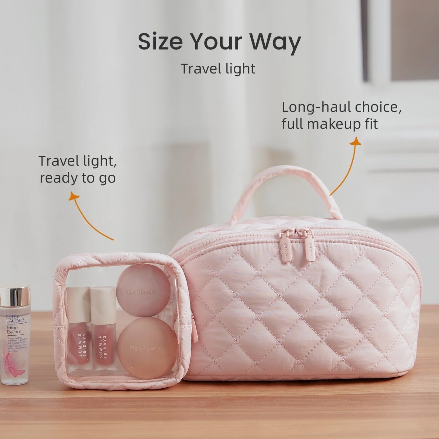 Limited FREE Mini Bag 🎉 Travel Makeup Bag