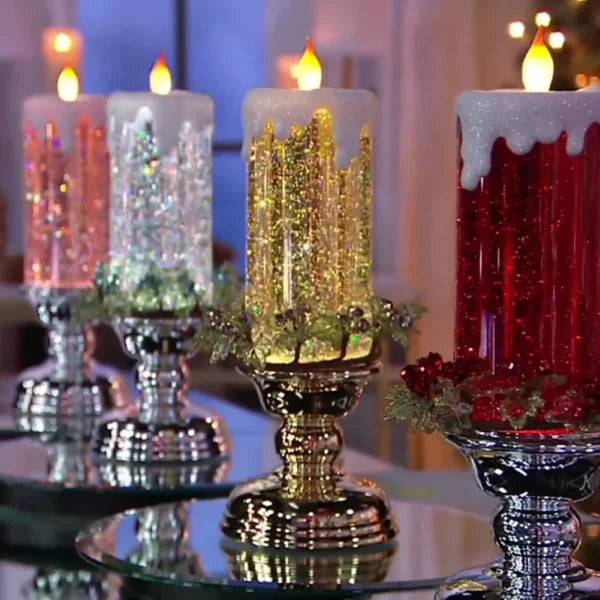 Hot Christmas Sale! Color Changing LED Water Candle